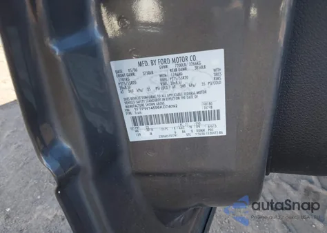 2006 Ford F-150 Fx4/Lariat/Xlt z USA, uszkodzony, nr VIN 1FTPW14556KD74092